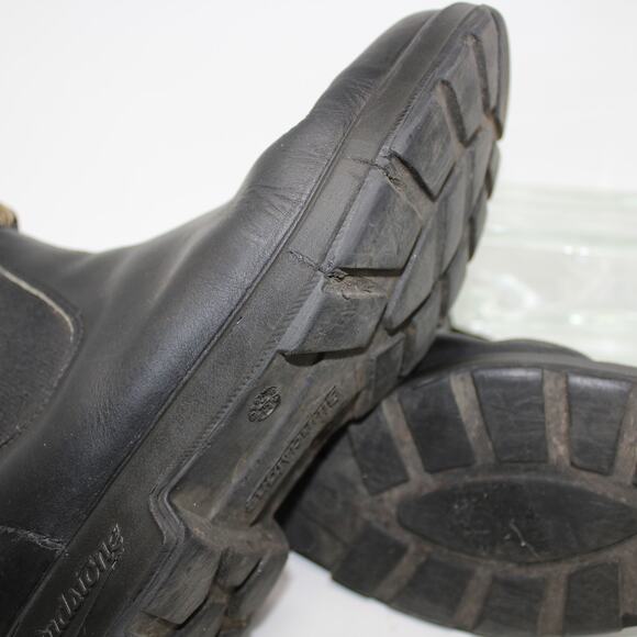 Blundstone 587 Classic Chelsea Boots Men 11.5 AU 10.5 Rustic Black Lined Leather main image 4